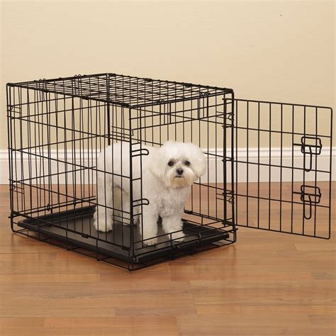 ProSelect Easy Dog Crates for Dogs and Pets - Black