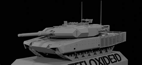 Leopard 2 Evolution 3D model 3D printable | CGTrader