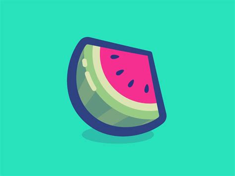 Watermelon logo by Arthur Cadiou on Dribbble