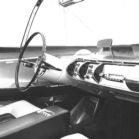 1955 Lincoln Futura interior | Batmobile, Concept cars, Custom cars