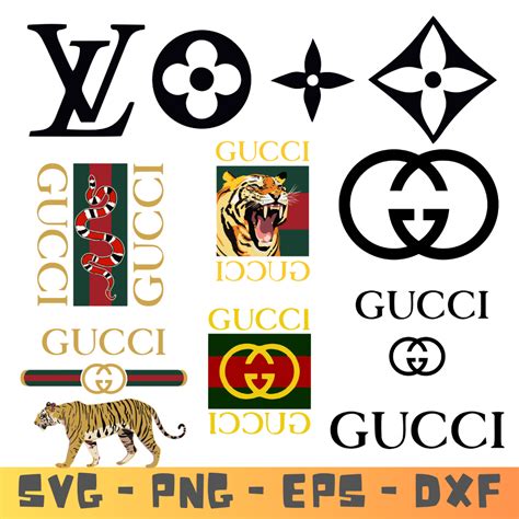 15 Fashion Brands Logos , GUCCI Logo , Louis Vuitton Logo , - Inspire ...