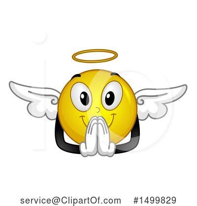 Praying Clipart #1065227 - Illustration by BNP Design Studio