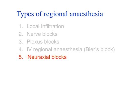 PPT - Regional and Obstetric Anaesthesia PowerPoint Presentation, free download - ID:3891547