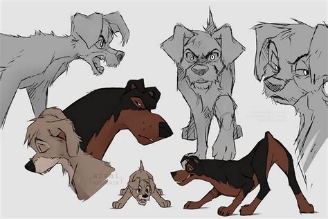 Scamp Buster sketches by azzai on DeviantArt