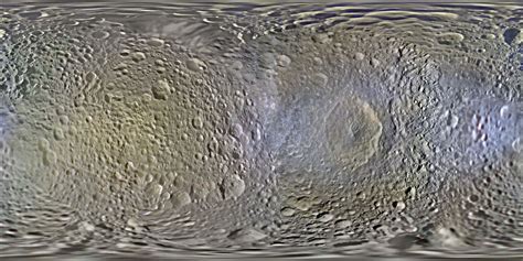 Photos: Spectacular Color Maps of Saturn's Moons by Cassini | Space