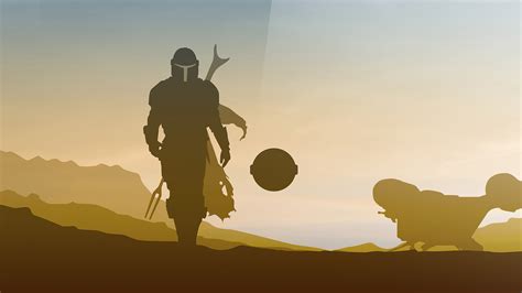 2560x1440 Star Wars The Mandalorian Minimalist 4k 1440P Resolution ,HD ...