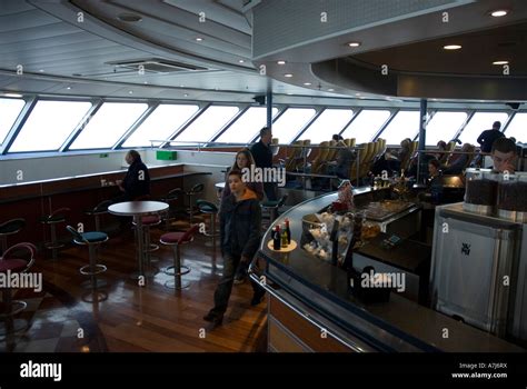 Brittany ferries fast catamaran ferry interior travel channel -Fotos und -Bildmaterial in hoher ...