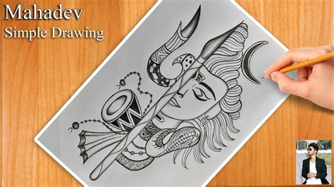 Lord Shiva Sketches Easy