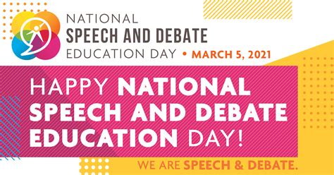 National Speech and Debate Education Day | National Speech & Debate Association