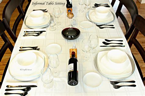 How to Set an Informal Table - The Complete Savorist