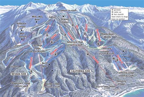 The Vacation Station » South Lake Tahoe Trail Maps