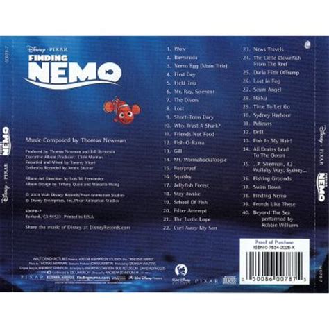 Finding Nemo - mp3 buy, full tracklist