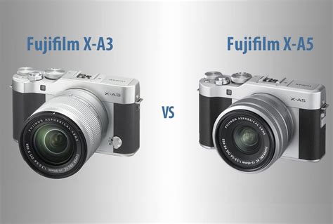 Fujifilm X-A3 vs Fujifilm X-A5 – The 10 Main Differences | GearOpen