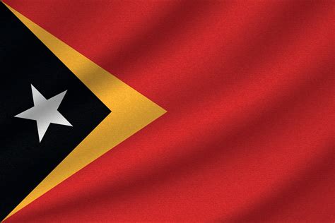 national flag of East Timor 11159359 Vector Art at Vecteezy