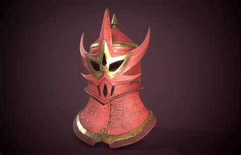 ArtStation - Fire Nation helmet