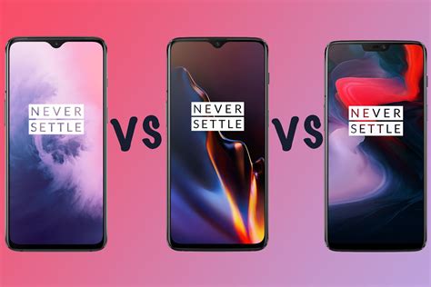 OnePlus 7 vs OnePlus 6T vs OnePlus 6: Differences compared