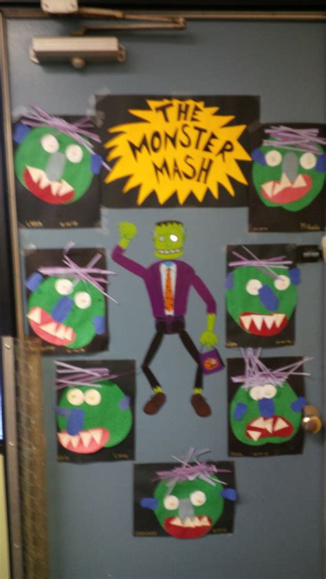 The Monster Mash Halloween Door Decoration for Your Classroom