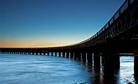 Bridge At Sunset Photograph by Photographybyurbaneyes.com - Fine Art America