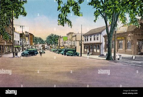 Main Street. Winthrop. 1943 Stock Photo - Alamy