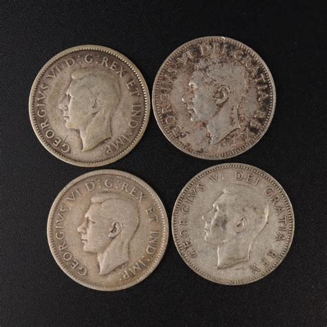 4 Canadian Silver Coins | Property Room