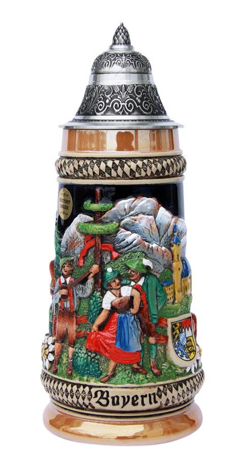 Bavarian Traditions Beer Stein - GermanSteins.com