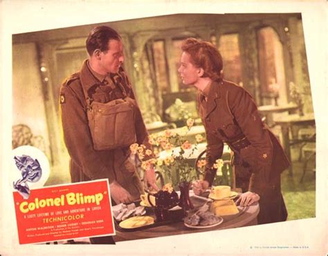 The Life and Death of Colonel Blimp original US Lobby Card | Movie ...