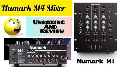 Numark M4 Mixer 2023 Model Unboxing and Review||Mixer setup ||Dj ...