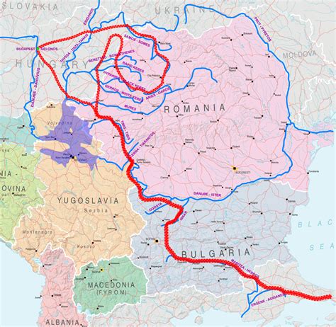 Trivette blog: ural mountains map