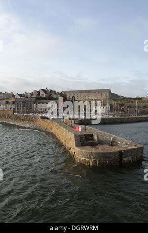 Banff harbour Scotland October 2013 Stock Photo - Alamy