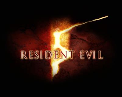 Game Wallpaper 2k: Resident Evil 5 Logo Wallpaper