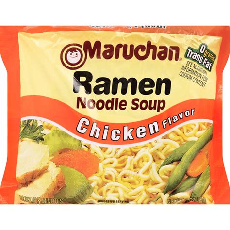 Maruchan Soup, Ramen Noodle, Chicken Flavor | Asian & Rice Noodles | Sendik's Food Market