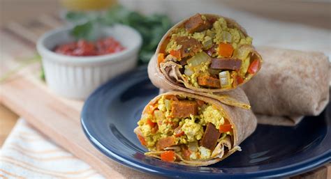 Spicy Breakfast Burritos - Tofurky