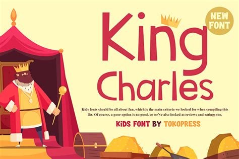 King Charles – Kids font :: Behance