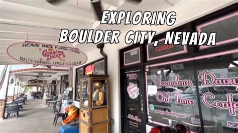 Exploring Boulder City Nevada | Main Street Historic Downtown Boulder ...