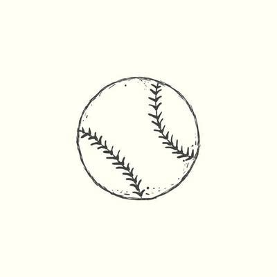 Baseball Line Drawing Vector Art, Icons, and Graphics for Free Download