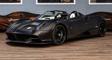 Matte Black Pagani Huayra Roadster Is A Batmobile For The Street | Carscoops