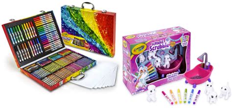 Amazon: Up to 60% Off Crayola Art Sets, Playsets, Paints & More + Free ...