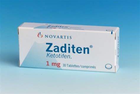 Zaditen Ketotifen ANTIHISTAMINE Uses Dosage Side Effects