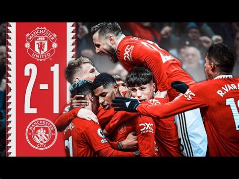 MANCHESTER DERBY WIN! 🔴🤩 | Man Utd vs Man City | Highlights | FootyLight Clips