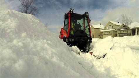 Ottawa Snow Plow Sidewalk Clearing - YouTube