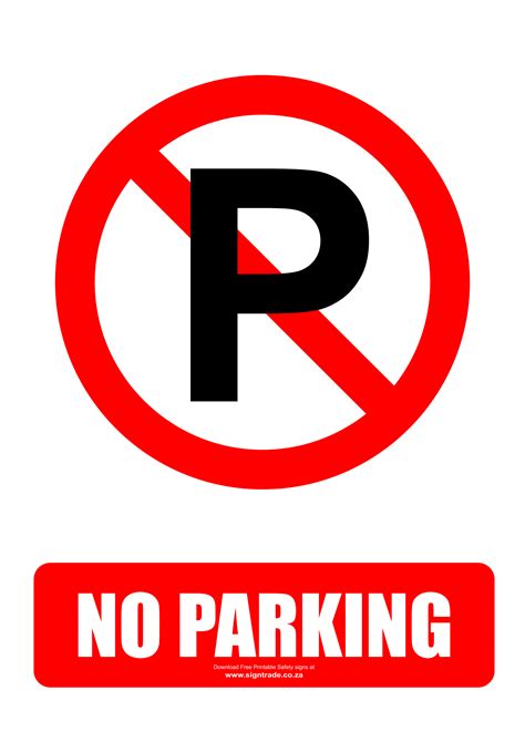 Parking Signs | Poster Template