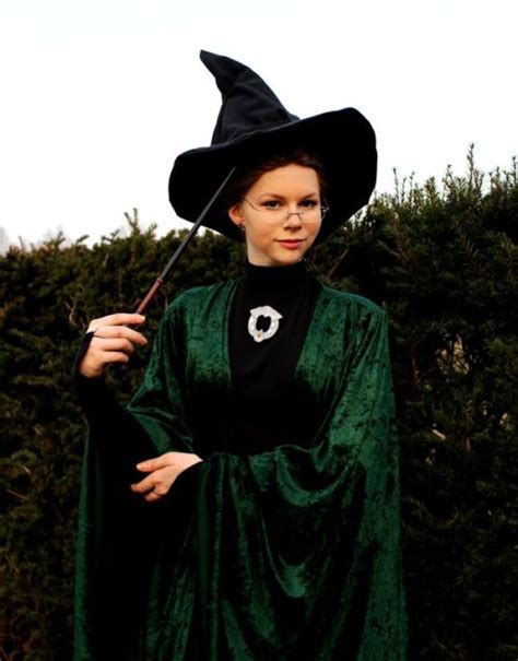 Professor McGonagall is a fun last-minute Halloween costume idea for Harry Potter fans. Bonus ...