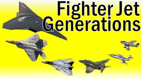 Fighter Jet Generations | Aerospace Engineer Explains - YouTube