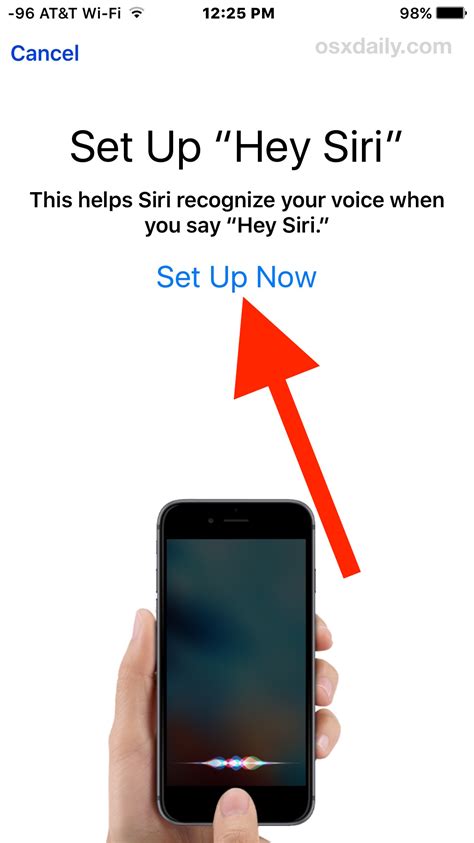 Set up siri voice recognition - vicaim