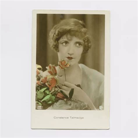 ACTRESS CONSTANCE Talmadge Silent Film Star USA PC01 P01012 Vintage Postcard $16.00 - PicClick