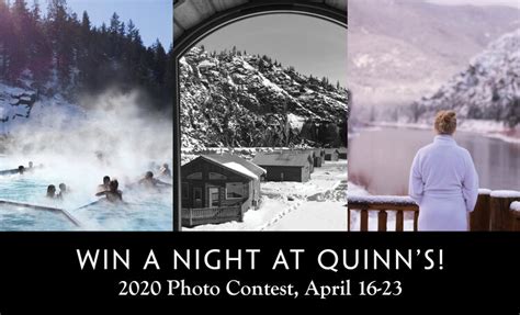 Quinn's 2020 Photo Contest — Quinn's Hot Springs Resort