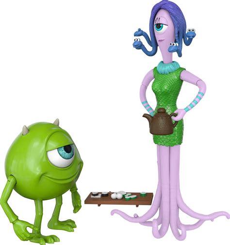 Disney Pixar Featured Favorites Celia Mae & Mike Wazowski Collectable Figures - Walmart.com