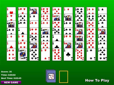 Golf Solitaire (2 Deck) Main Window - Golf Solitaire - Two Deck Golf Solitaire is a free Golf ...