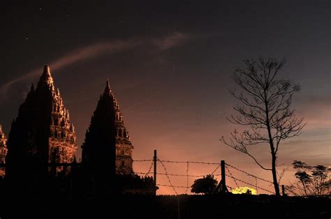 Sunset In Prambanan Photograph by Achmad Bachtiar - Pixels