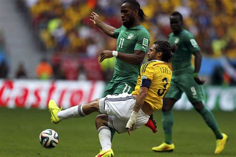 Colombia vs. Ivory Coast: Columbia wins 2-1 in World Cup match ...